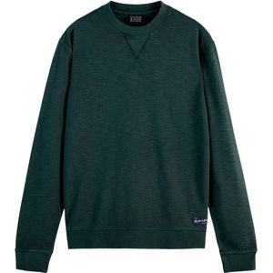 Scotch & Soda - Sweater - Donkergroen - Regular Fit