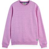 Scotch & Soda - Melange Sweatshirt - Trainingspak - Iris Pink - Katoen