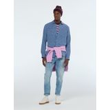 Scotch & Soda - Melange Sweatshirt - Trainingspak - Iris Pink - Katoen