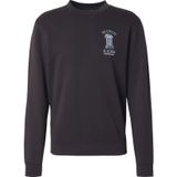 Sweatshirt mit Label-Print