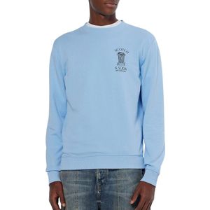 Scotch & Soda Left Chest Artwork Sweater Heren