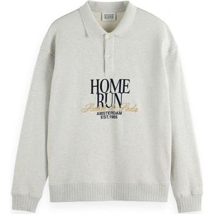 Scotch & Soda - Sweat-shirt - Grijs - Katoen
