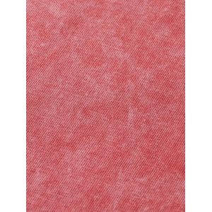 Scotch & Soda - T-shirt - Katoen - Groen - Regular Fit - Geribde Ronde Hals