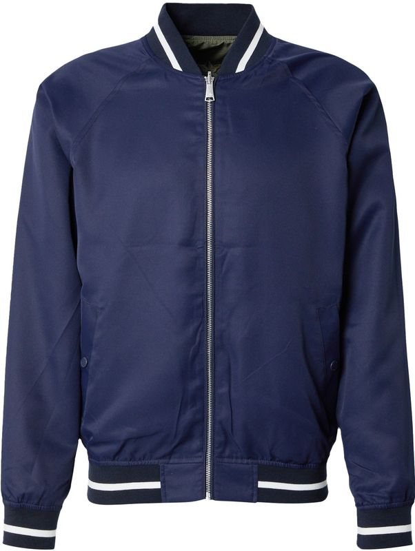 Bomberjack - Effen - Licht Gevoerd - Normale Pasvorm