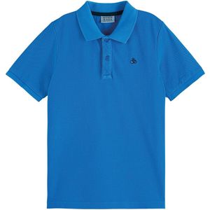 Polo - Gevoerd - Korte Mouwen - Geverfde Piqué - 100% Katoen