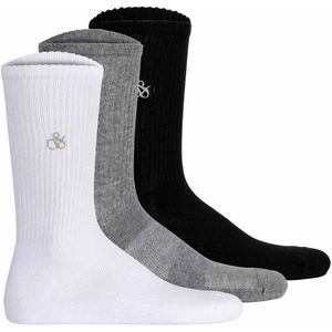Scotch & Soda - 1/2 Terry Cotton Crew - Sokken - Set van 3