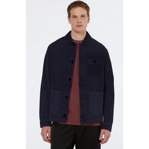 Scotch & Soda Washed Corduroy Worker Herenjas, Marineblauw 401, S