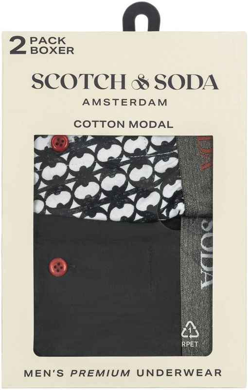 Scotch & Soda - Sssp25m273377 - Boxershorts - 2 Eenheden
