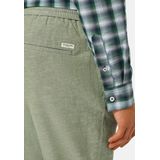 Scotch & Soda Heren Seasonal Core-Warren Katoenen Linnen Twill Jogger Casual Broek, leger, 30W / 30L