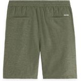 Korte Broeken - Linnen - Gemiddelde Lengte - Achter- en Zijzakken - Elastische Tailleband