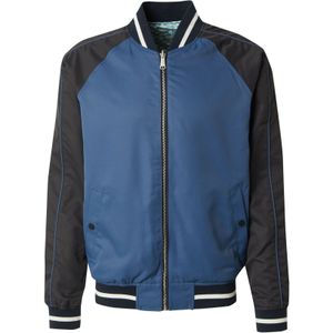 Scotch and Soda - Reversible Bomber - Jack - Donkerblauw - Nylon en Polyester