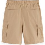 Cargobroek - Effen - Katoen - Elastische Taille/Zakken aan de Zijkant