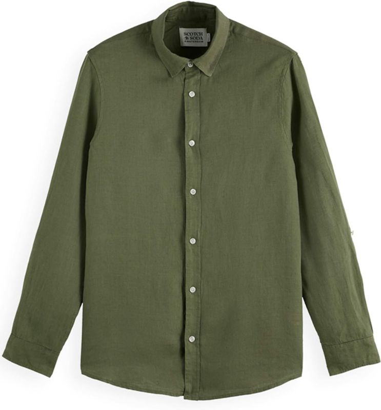 Scotch & Soda - Seasonal Corer - Overhemd - Regular Fit - Lange Mouwen