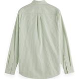 Overhemd - Gestreept - Katoen - Lange Mouw - Regular Fit