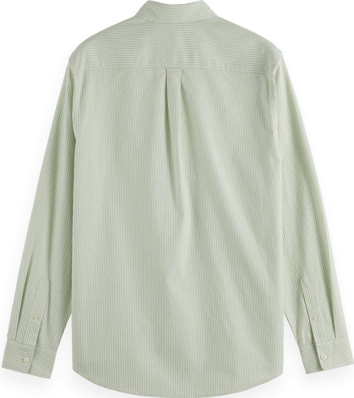 Overhemd - Gestreept - Katoen - Lange Mouw - Regular Fit