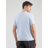 Scotch And Soda - Core T-Shirt - Lichtblauw - Katoen - Regular-fit
