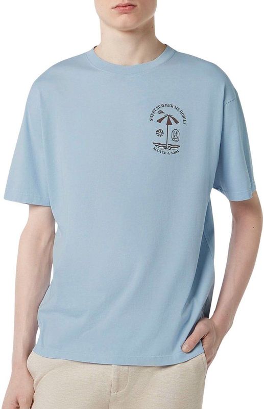 Scotch & Soda - 180049 - T-shirt - Regular Fit - Korte Mouwen