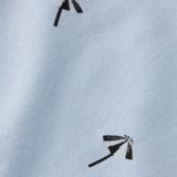 Scotch And Soda - T-shirt Print - Lichtblauw - Katoen - Regular-fit