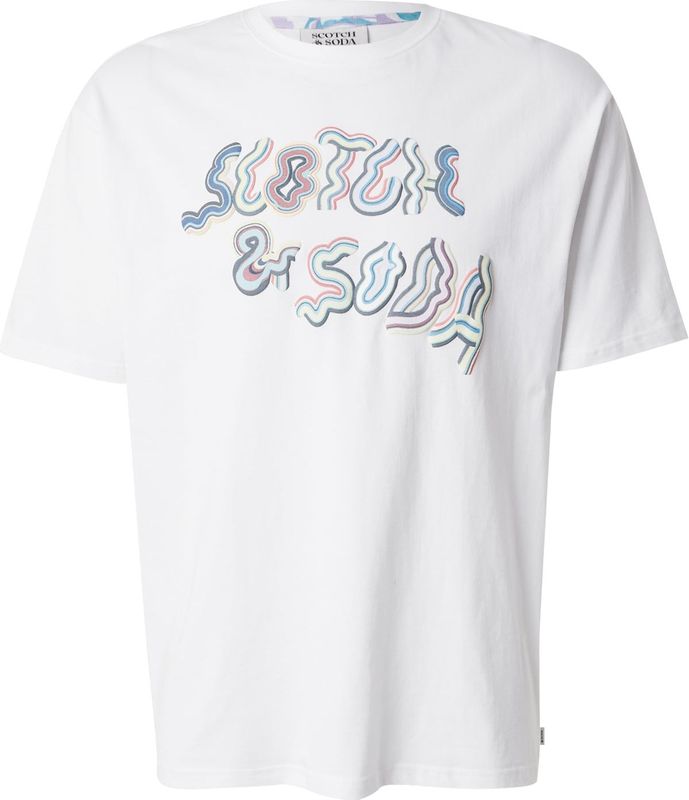 Scotch & Soda - T-shirt - Wit