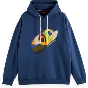 Scotch & Soda Hoodie 180078 Donker blauw