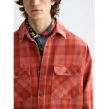 Scotch & Soda - Overshirt - Denim - Ruitpatroon - Lange Mouwen