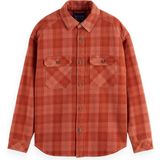 Scotch & Soda - Overshirt - Denim - Ruitpatroon - Lange Mouwen