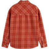 Scotch & Soda - Overshirt - Denim - Ruitpatroon - Lange Mouwen