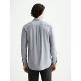 SCOTCH & SODA - Seasonal core - Overhemd - Lichtblauw - Lange Mouw