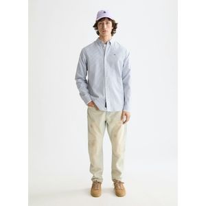 Overhemd - Oxford - Gestreept - 98% Katoen - 2% Elastaan