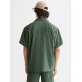 Scotch & Soda - Overhemd - Beige - Tonal-striped