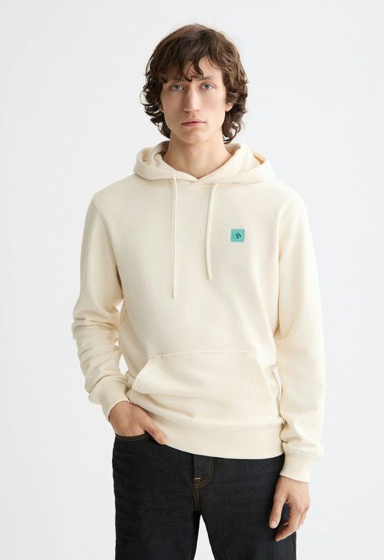 Scotch & Soda - Hoodie - Groen - Katoen - Regular Fit