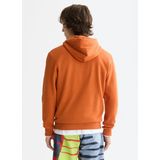 Scotch & Soda - Herenhoodie - Katoen - Regular Fit - Capuchon