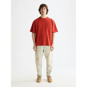 Scotch & Soda - T-shirt 3 Crosses - Rood - Heren