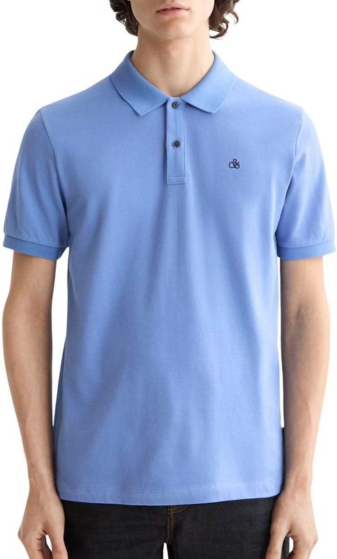 Scotch & Soda - Polo's - Blauw - Regular Fit