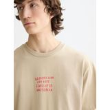 Scotch & Soda - Relaxed Fit T-shirt - Korte Mouwen - Zwart - Katoen