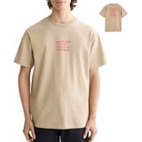 Scotch & Soda - Relaxed Fit T-shirt - Korte Mouwen - Zwart - Katoen