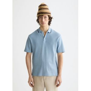 Scotch & Soda - Polo - Indigo - Heren - Korte Mouw