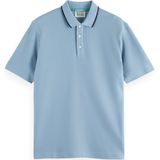 Scotch & Soda - Polo - Indigo - Heren - Korte Mouw