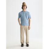 Scotch & Soda - Polo - Indigo - Heren - Korte Mouw