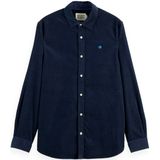 Scotch and Soda - Solid Corduroy - Overhemd - Zwart