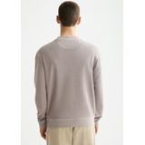 SCOTCH & SODA - Sweatshirt - Stone Grey - Lange Mouw