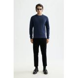 SCOTCH & SODA - Sweatshirt - Donkerblauw - Lange Mouw - Ronde Hals