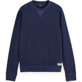 SCOTCH & SODA - Sweatshirt - Donkerblauw - Lange Mouw - Ronde Hals