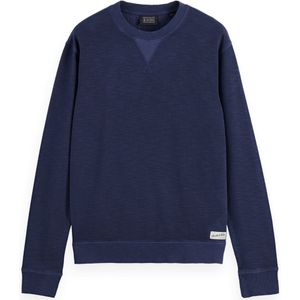 SCOTCH & SODA - Sweatshirt - Donkerblauw - Lange Mouw - Ronde Hals