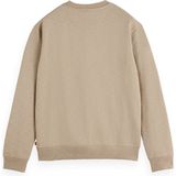 Scotch & Soda - Sweater - Beige - Regular-Fit - 100% Organisch Katoen