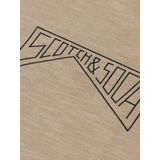 Scotch & Soda - Sweater - Beige - Regular-Fit - 100% Organisch Katoen