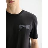 SCOTCH & SODA - Shirt - Zwart/Wit - T-shirt