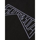 SCOTCH & SODA - Shirt - Zwart/Wit - T-shirt