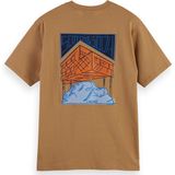 Scotch & Soda - Shirt - Lavendel - Normale Pasvorm - Kwartmouw