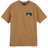 Scotch & Soda - Shirt - Lavendel - Normale Pasvorm - Kwartmouw